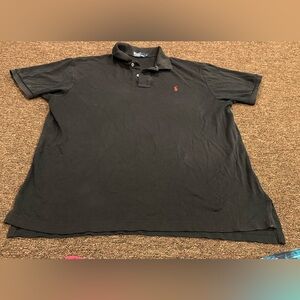 EUC! Polo by Ralph Lauren L Black SS Men's Shirt